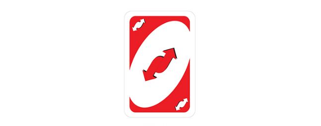 lá bài reverse cards trong game uno